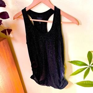Athleta Black Sparkly Tank, Medium